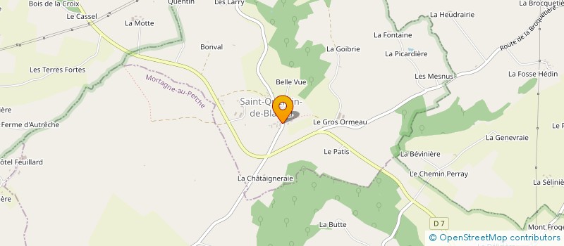 localisation de l'entreprise MONSIEUR ALAIN ROGUET à SAINT-JOUIN-DE-BLAVOU
