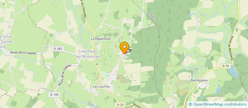 localisation de l'entreprise MONSIEUR ALAIN ROLAND à VARENNES-SOUS-DUN