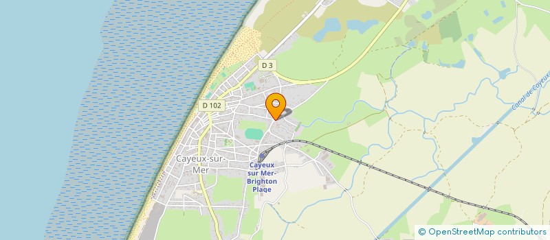 localisation de l'entreprise MONSIEUR ALAIN ROLION à CAYEUX-SUR-MER