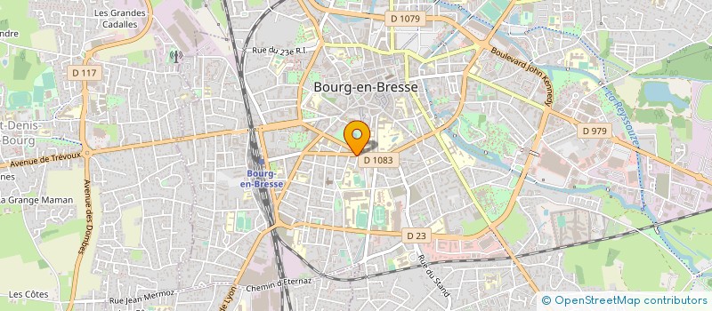 localisation de l'entreprise MONSIEUR ALAIN ROLLET à BOURG-EN-BRESSE