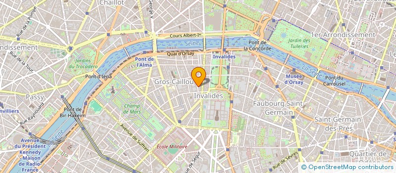 localisation de l'entreprise MONSIEUR ALAIN ROLLET à PARIS