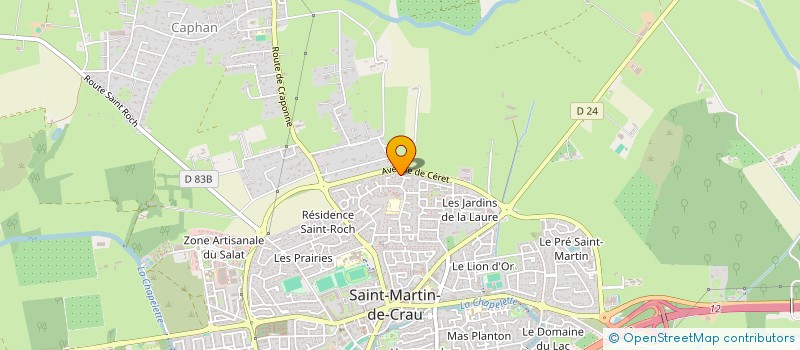 localisation de l'entreprise MONSIEUR ALAIN ROMAN à SAINT-MARTIN-DE-CRAU