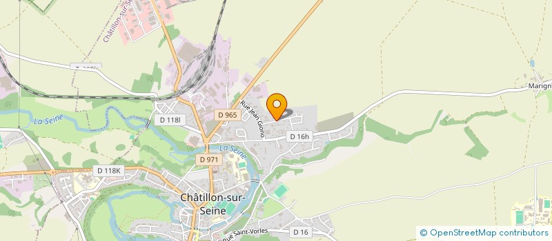 localisation de l'entreprise MONSIEUR ALAIN ROMANO à CHATILLON-SUR-SEINE
