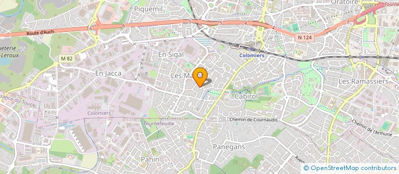 localisation de l'entreprise MONSIEUR ALAIN ROMERA à COLOMIERS