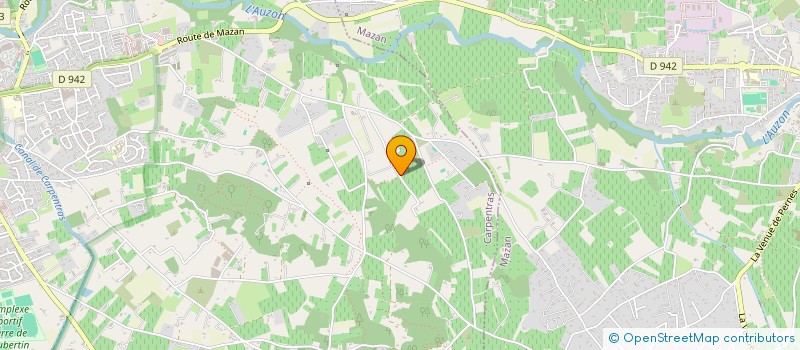 localisation de l'entreprise MONSIEUR ALAIN ROSA  CARPENTRAS