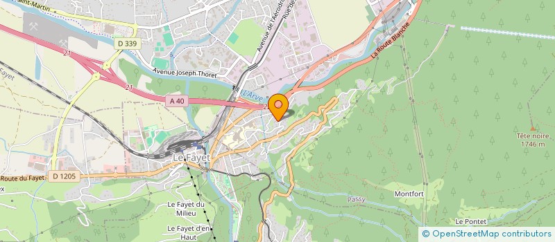 localisation de l'entreprise MONSIEUR ALAIN ROSINE à PASSY