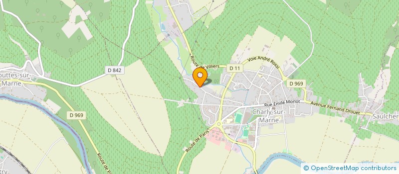 localisation de l'entreprise MONSIEUR ALAIN ROUAN  CHARLY-SUR-MARNE