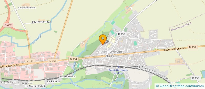 localisation de l'entreprise MONSIEUR ALAIN ROUGERON  SAINT-GERMAIN-DU-PUY