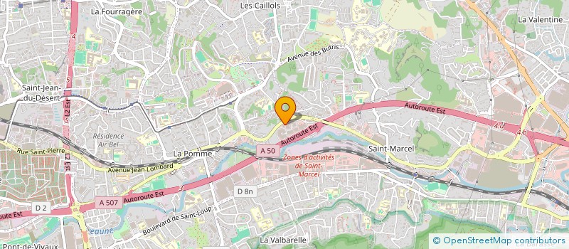 localisation de l'entreprise MONSIEUR ALAIN ROURE à MARSEILLE
