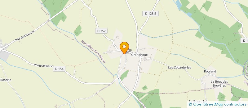 localisation de l'entreprise MONSIEUR ALAIN ROUSSEAU à NONVILLIERS-GRANDHOUX
