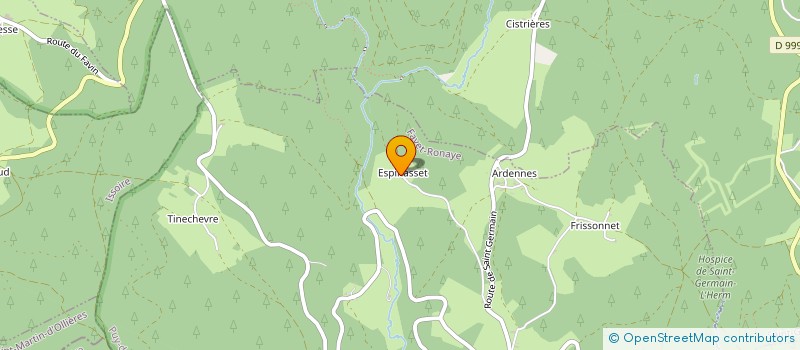 localisation de l'entreprise MONSIEUR ALAIN ROUSSEL  FAYET-RONAYE