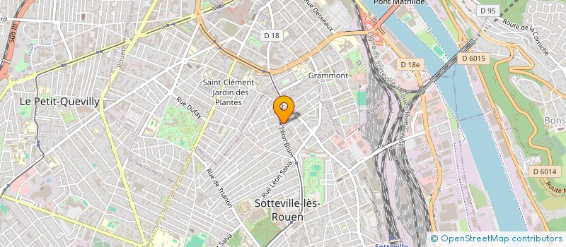 localisation de l'entreprise MONSIEUR ALAIN ROUSSEL à SOTTEVILLE-LES-ROUEN