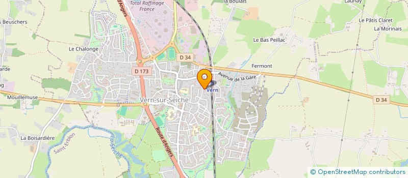 localisation de l'entreprise MONSIEUR ALAIN ROUSSET à VERN-SUR-SEICHE