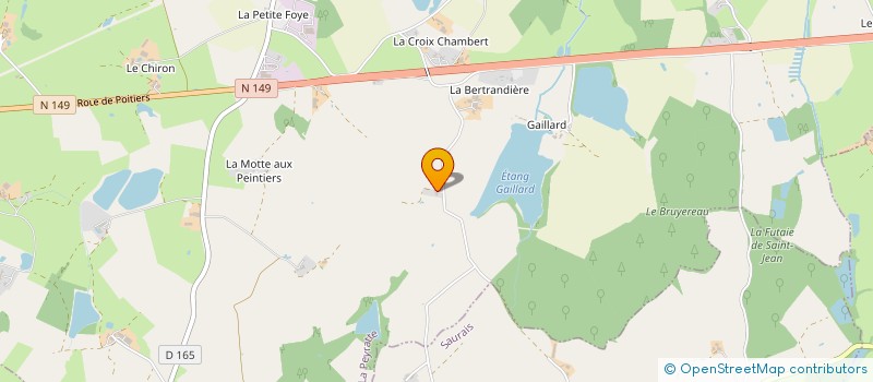 localisation de l'entreprise MONSIEUR ALAIN ROY à LA PEYRATTE