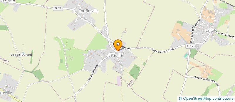 localisation de l'entreprise MONSIEUR ALAIN ROZIER  ESTEVILLE