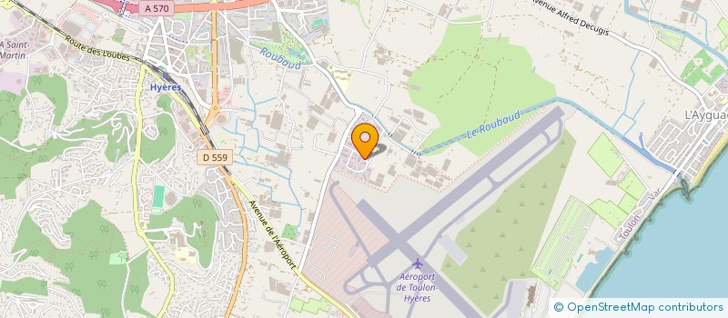 localisation de l'entreprise MONSIEUR ALAIN RUGGERI à HYERES