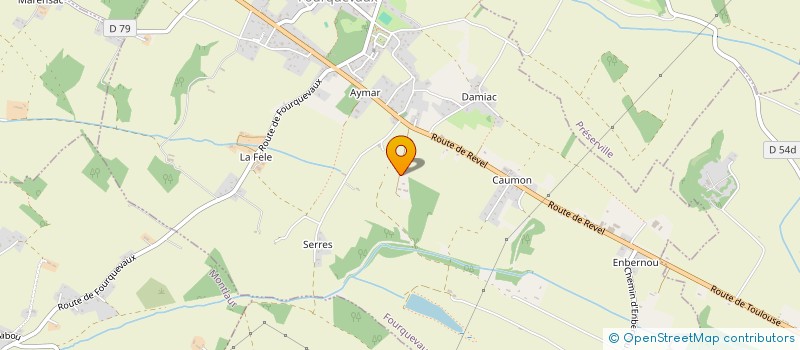 localisation de l'entreprise MONSIEUR ALAIN RUIZ-COPPES  FOURQUEVAUX