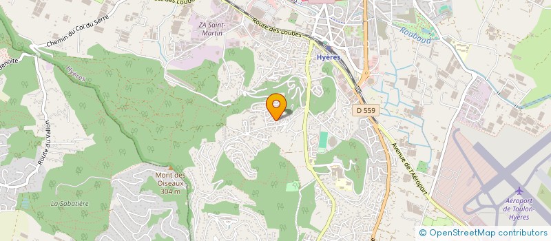 localisation de l'entreprise MONSIEUR ALAIN RUSSEL à HYERES