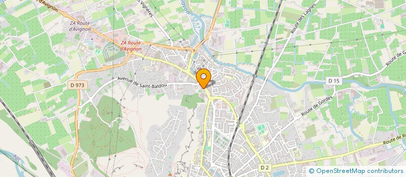 localisation de l'entreprise MONSIEUR ALAIN SABATIER  CHEVAL-BLANC