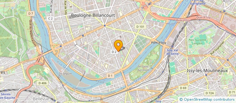 localisation de l'entreprise MONSIEUR ALAIN SABBAH à BOULOGNE-BILLANCOURT