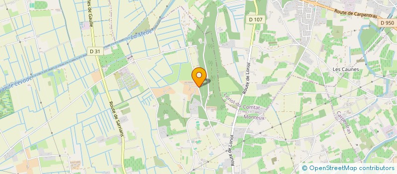 localisation de l'entreprise MONSIEUR ALAIN SABEUR-CHOUIREF  MONTEUX