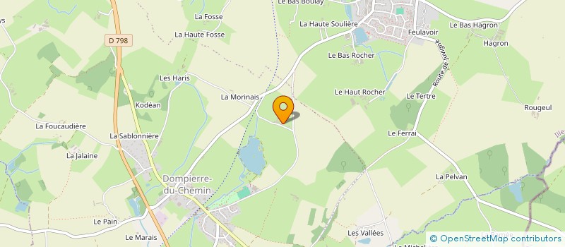 localisation de l'entreprise MONSIEUR ALAIN SACHER  LUITRE-DOMPIERRE