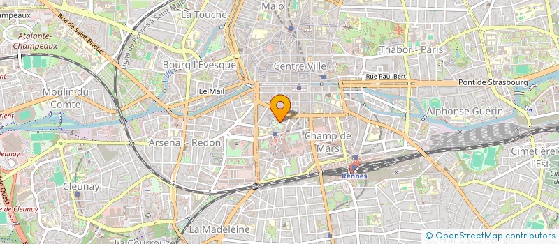 localisation de l'entreprise MONSIEUR ALAIN SADIER  RENNES