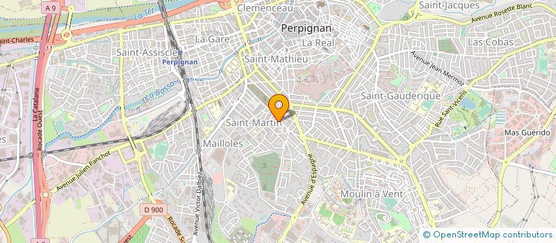 localisation de l'entreprise MONSIEUR ALAIN SAFRAS  PERPIGNAN