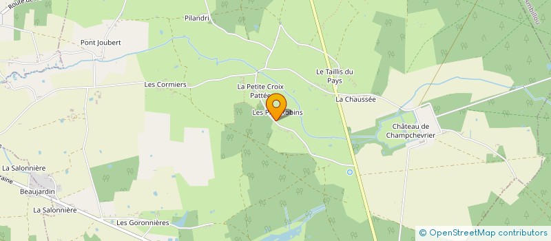 localisation de l'entreprise MONSIEUR ALAIN SAIVEAU à CONTINVOIR