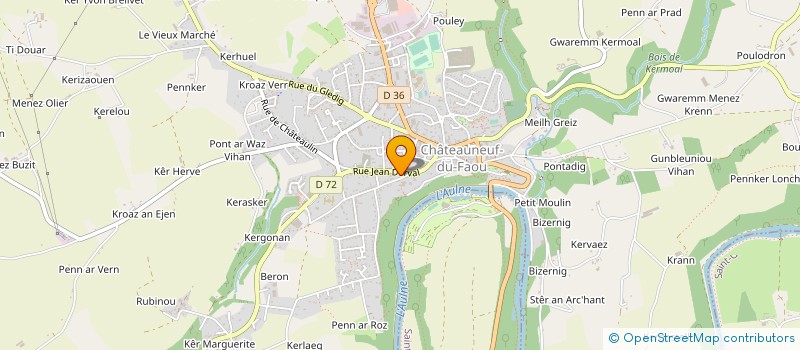 localisation de l'entreprise MONSIEUR ALAIN SALAMANI à CHATEAUNEUF-DU-FAOU