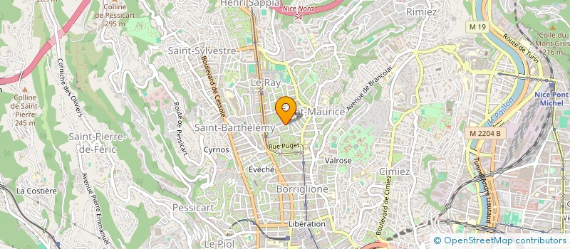 localisation de l'entreprise MONSIEUR ALAIN SALES à NICE