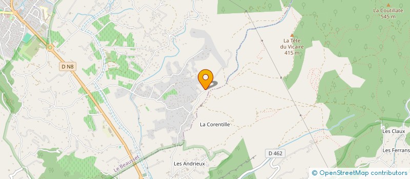 localisation de l'entreprise MONSIEUR ALAIN SALICE  LE BEAUSSET