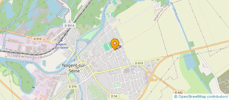 localisation de l'entreprise MONSIEUR ALAIN SANDJONG  VILLEPINTE