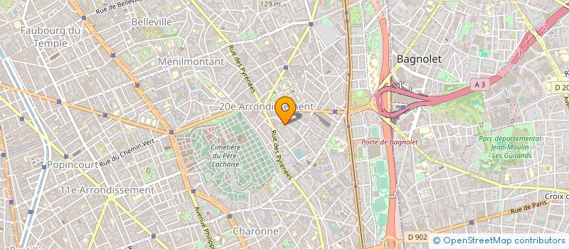 localisation de l'entreprise MONSIEUR ALAIN SARAGOUSSI à PARIS