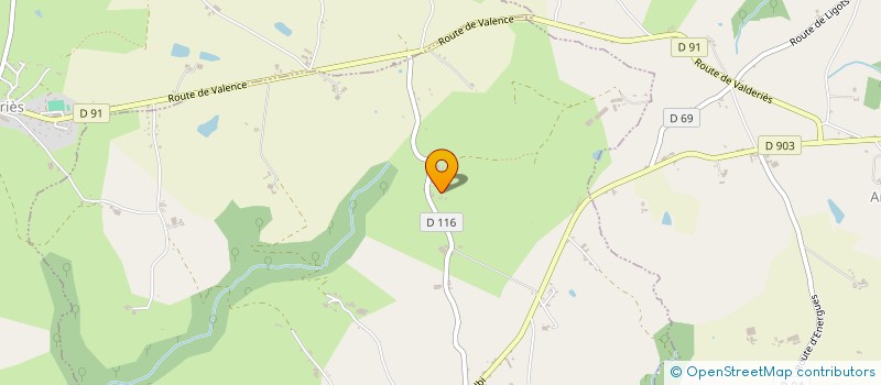 localisation de l'entreprise MONSIEUR ALAIN SATGE  SAUSSENAC