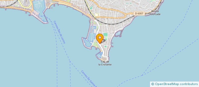 localisation de l'entreprise MONSIEUR ALAIN SAULNIER à CANNES