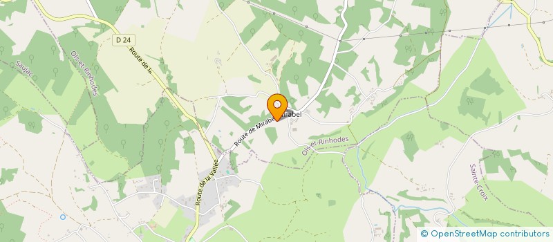 localisation de l'entreprise MONSIEUR ALAIN SAVIGNAC  OLS-ET-RINHODES