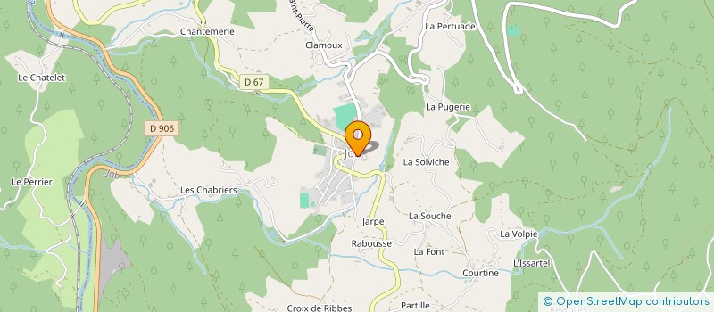 localisation de l'entreprise MONSIEUR ALAIN SCALBERT à JOB