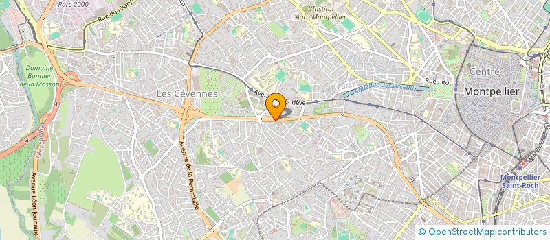 localisation de l'entreprise MONSIEUR ALAIN SCHAVANN à MONTPELLIER