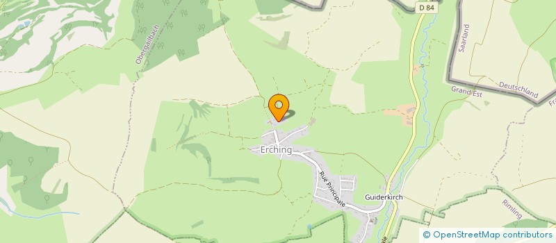 localisation de l'entreprise MONSIEUR ALAIN SCHMITT  ERCHING