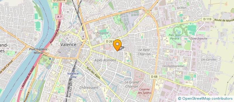 localisation de l'entreprise MONSIEUR ALAIN SCHNEIDER à VALENCE