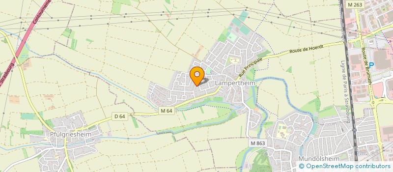 localisation de l'entreprise MONSIEUR ALAIN SCHNEIDER à LAMPERTHEIM