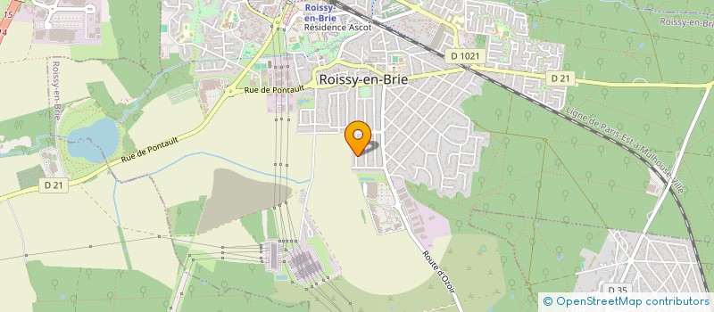 localisation de l'entreprise MONSIEUR ALAIN, SCHRUB  ROISSY-EN-BRIE