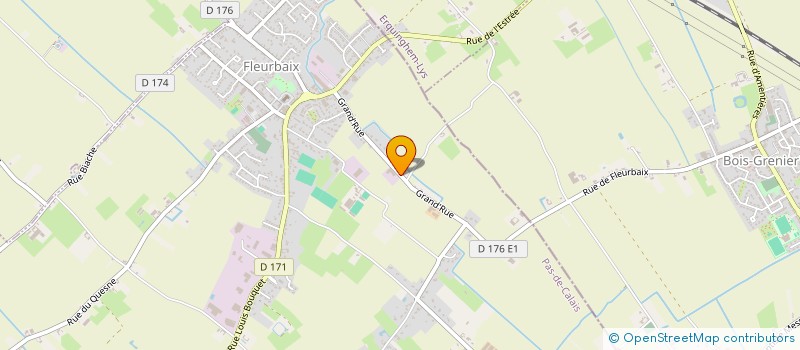 localisation de l'entreprise MONSIEUR ALAIN SCOHIER  POISY