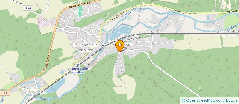 localisation de l'entreprise MONSIEUR ALAIN SEGAL  ARNIERES-SUR-ITON