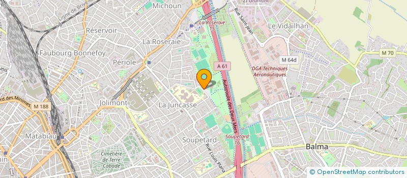 localisation de l'entreprise MONSIEUR ALAIN SEGHIER à TOULOUSE