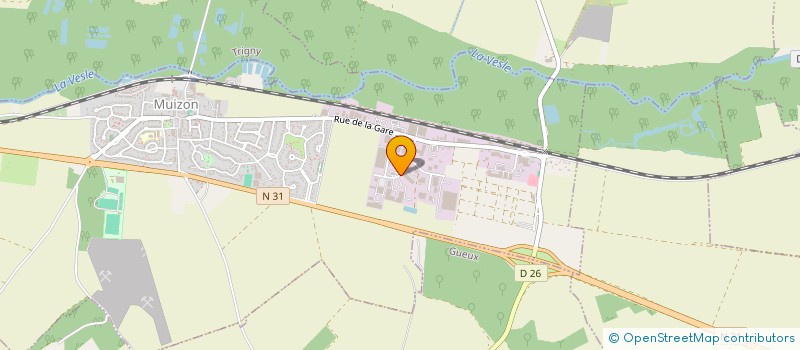localisation de l'entreprise MONSIEUR ALAIN SEGUIN  MUIZON