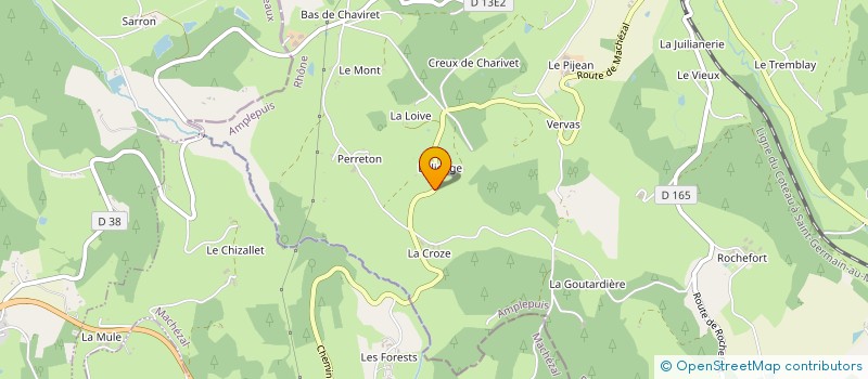 localisation de l'entreprise MONSIEUR ALAIN SEIGLE à AMPLEPUIS
