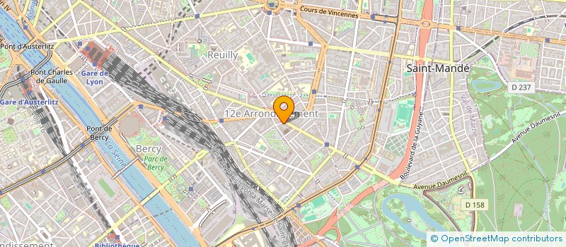 localisation de l'entreprise MONSIEUR ALAIN SEJOUR à PARIS