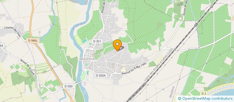 localisation de l'entreprise MONSIEUR ALAIN SELME  MONTFRIN